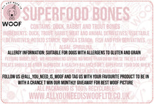 Load image into Gallery viewer, Superfood Bones Treat Bag