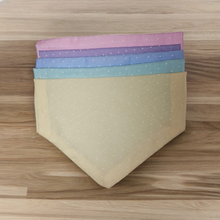 Load image into Gallery viewer, Pastel Polka-Dot Dog Bandana