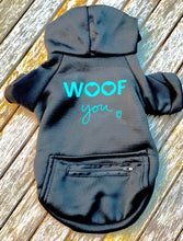 Load image into Gallery viewer, Custom Woof You Hoodie