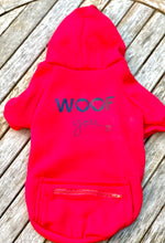 Load image into Gallery viewer, Red Woof You Hoodie