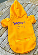 Load image into Gallery viewer, Mustard Woof You Hoodie