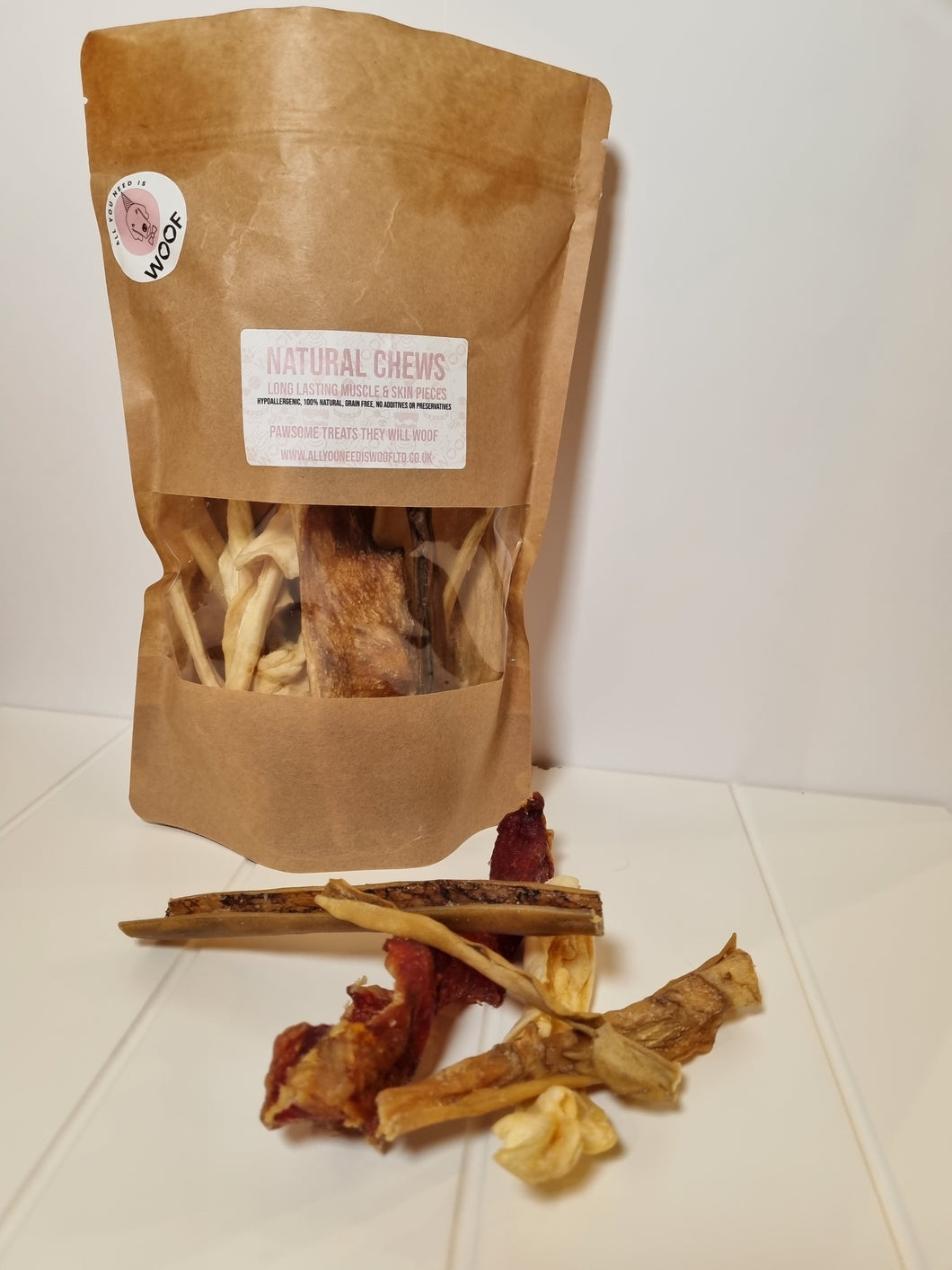 Natural Chews Treat Bag