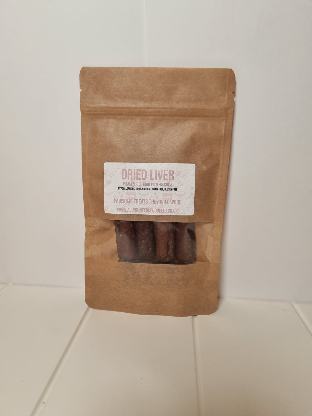 Dried Liver Small Treat Bag