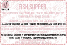 Load image into Gallery viewer, Fish Supper Treat Bag
