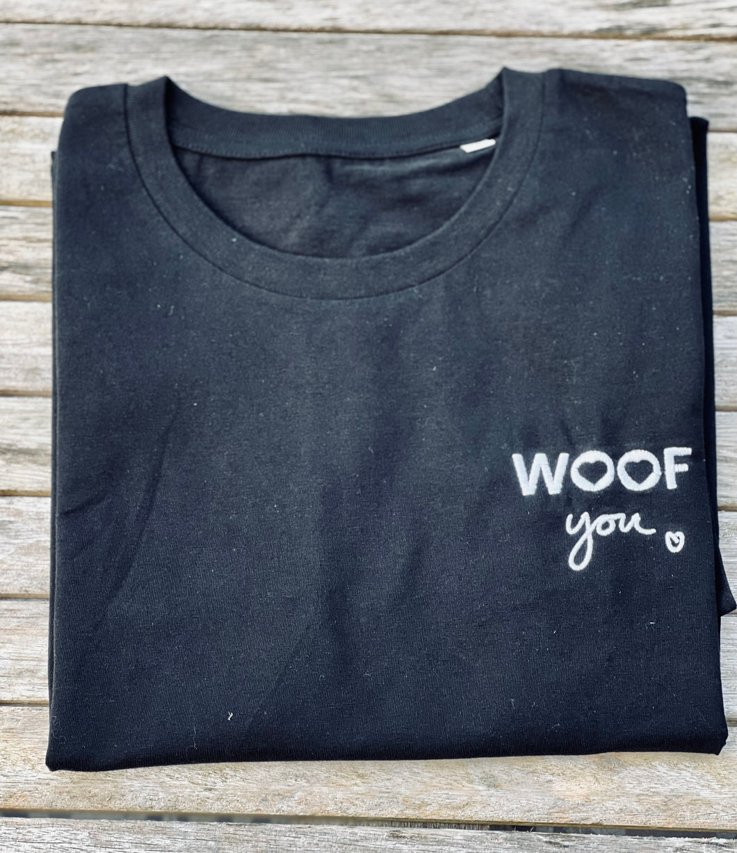 Black Woof You T-Shirt