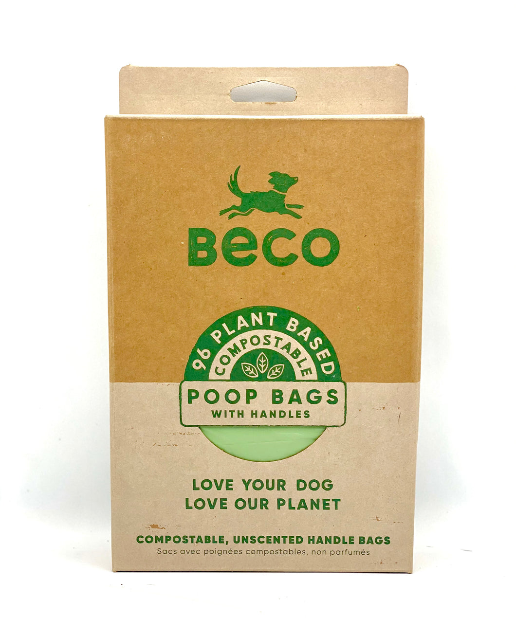 Beco Compostable Poop Bags with Handles (96)