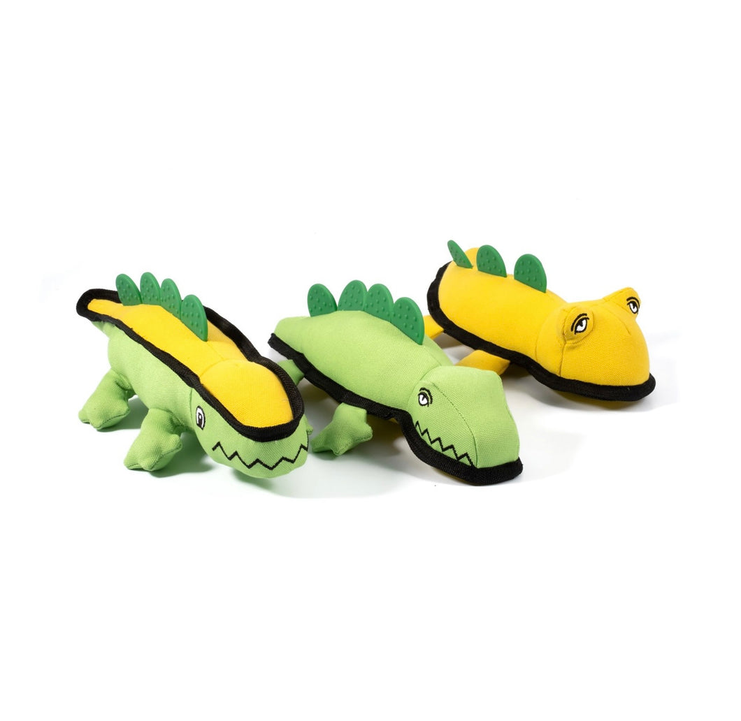 Larry, Barry & Garry Lizards with 100% recycled stuffing